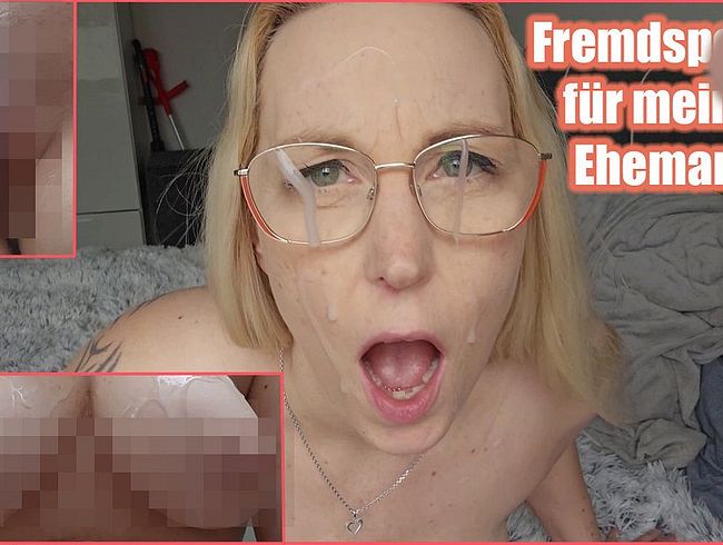 SallySecret's Porno Video: Fremdsper*a für meinen Ehemann! (cuckold)