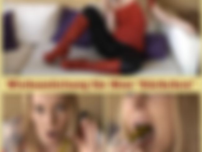 SallySecret Porno Video: wi**sanleitung für Minigürkchen